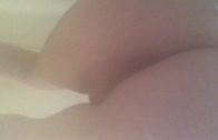 Ebony babe sucking me sloppy in the shower and swallows it all.
