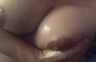 Alexia Durak Oily Big boob teaser