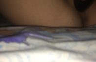 naughty roommate catches me masturbate, then makes my pussy squirt