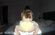 HORNY step sister can’t wait to wake me up and jerk my 8 inch dick +
